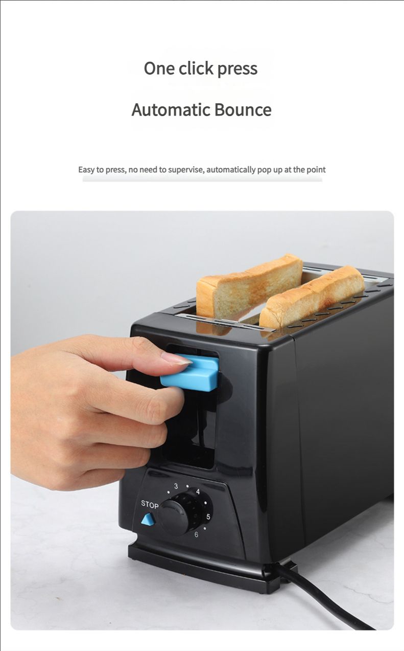 Toaster toaster two slices of toast bread machine sandwich breakfast machine