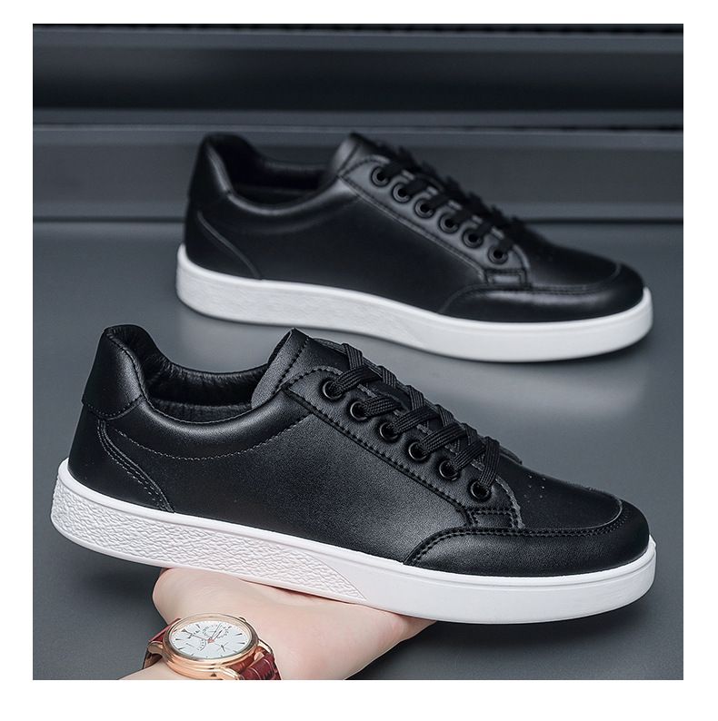 2024 autumn new men's shoes street board shoes Male Korean version student men's small white shoes Fashion casual shoes Fashion shoes G138