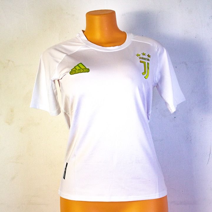 Juventus Turin jersey training white AdidasWHITE&GOLD