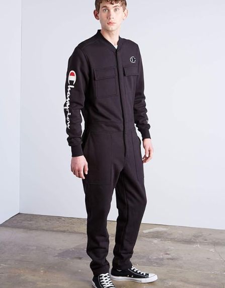 Champion Unisex Jumpsuit - Super Fleece Coveralls Jumpsuit  
