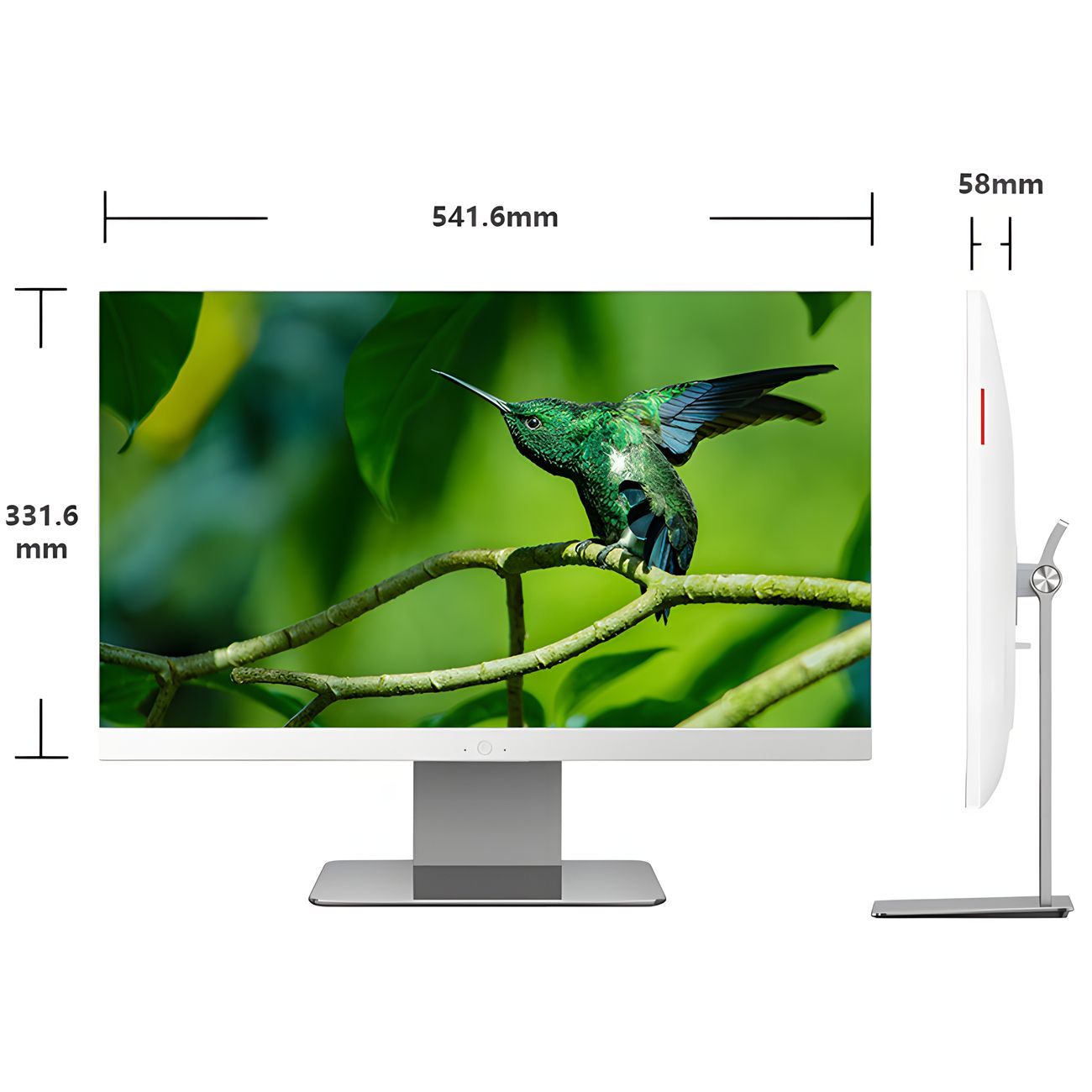 PC all-in-one 24-inch 2K HD 27-inch IPS screen Core I5 office computer computer assembly