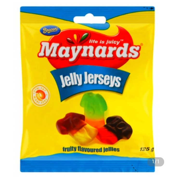 Maynards Jelly Jerseys 75g