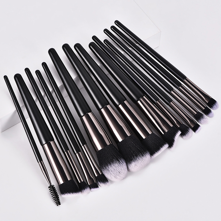 GG061002 14Pcs Makeup Brushes Set Eyeshadow Brush Loose Powder Brush Eyelash Brush