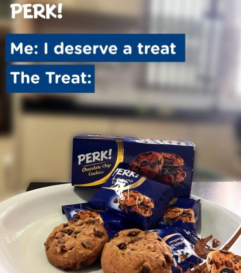 PERK CHOCOLATE CHIP COOKIES 115g