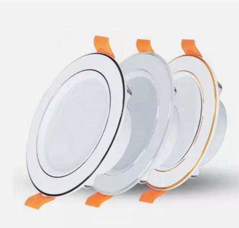 2PCS/BOX LED 220V Downlight 3 Colors Pin Light LED Ceiling Light Discolourable 3W Spot LED Recessed Mounted Bedroom
