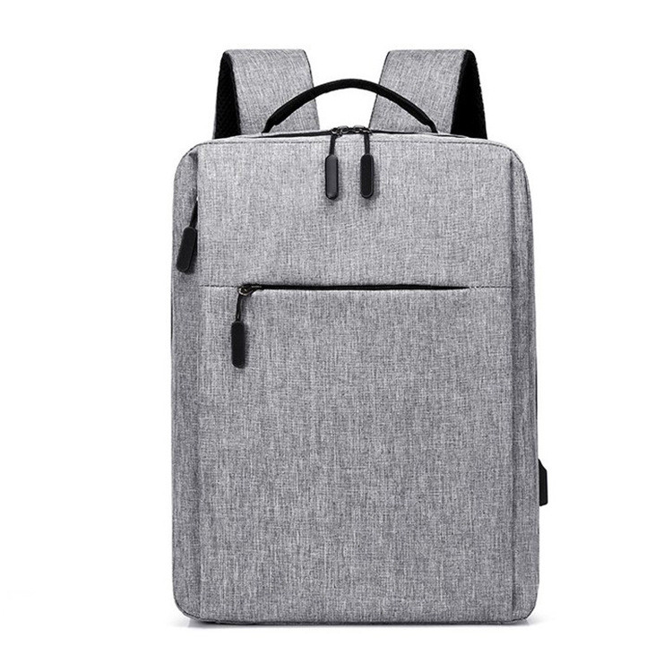 T07 Men's Business Multifunctional Computer Bag USB Simple Backpack Backpack Travel School Bag