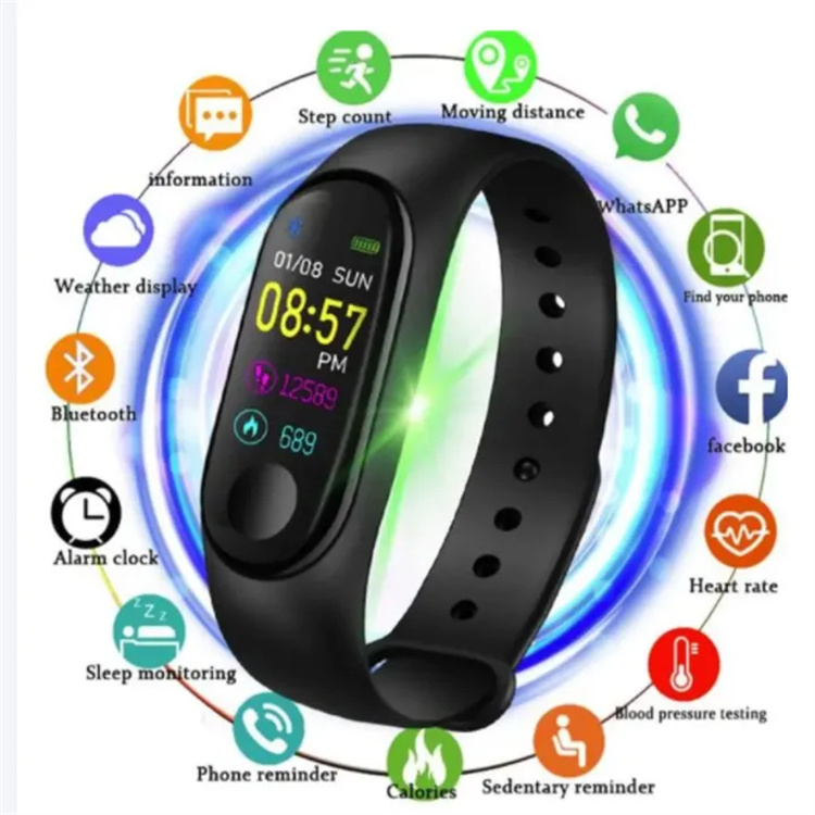mart Band Sport Smartwatch Blood Pressure Heart Rate Monitor Fitness Bracelet Smart Watches For Smart Phones