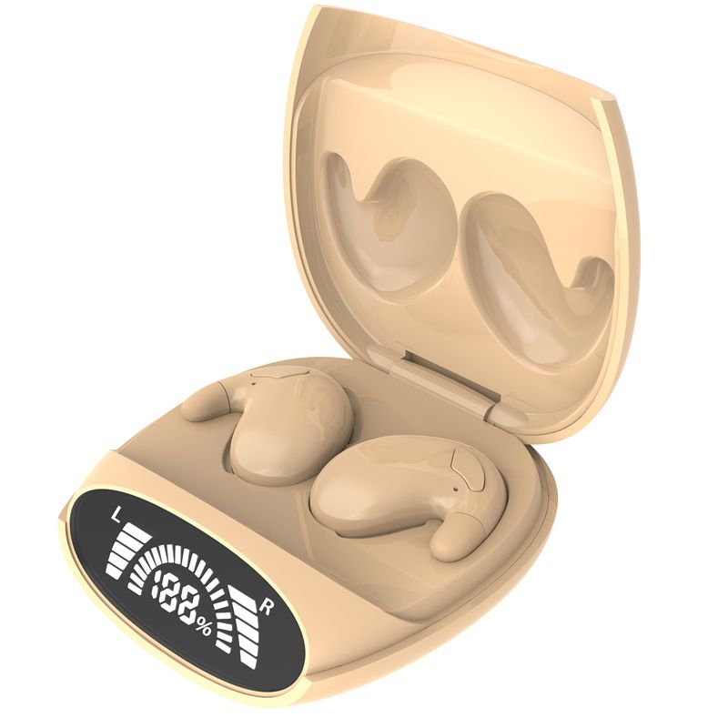 Sleep Invisible Earbuds Tiny Mini Headphones Hidden Noise Cancelling TWS Wireless Headsets Sports Stereo Bluetooth 5.3 Earphone