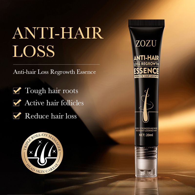 Anti-hair loss essence ZOZU strengthens hair roots, improves hair loss and promotes hair growth