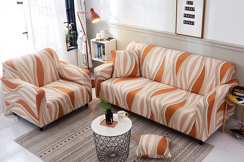 Elastic Four-seat Sofa Cover All-inclusive Cover Four Seasons Universal Combination Living Room Sofa Cover Full Cover
