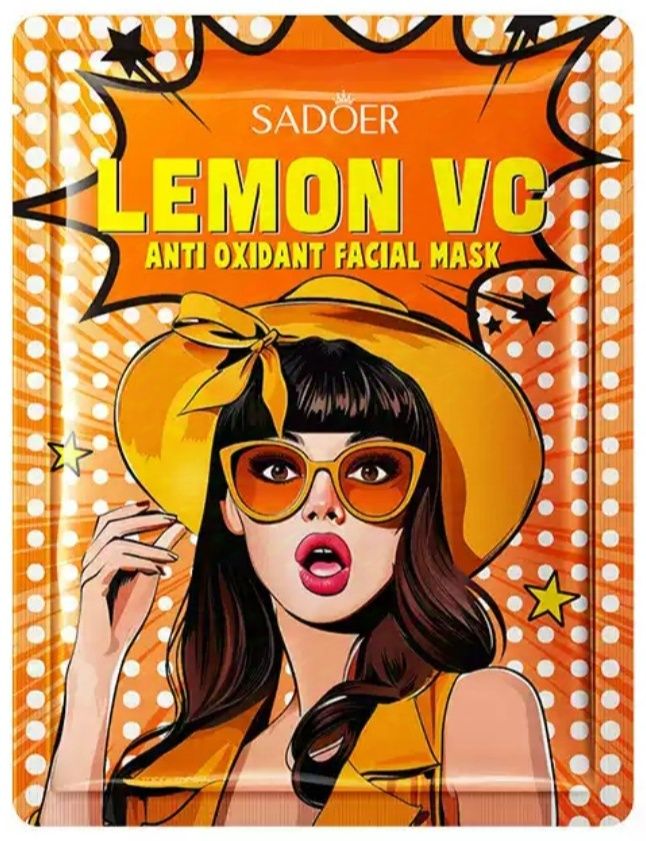 25g Goddess Portrait Mask Nourishing Moisturizing and Hydrating Facial MaskORANGE-LEMON VC