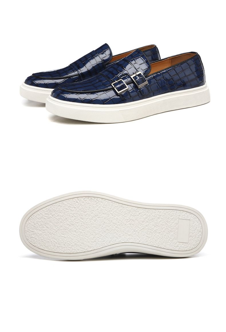 Men's summer breathable 2025 new style casual one-step loafers, men's business formal leather shoes