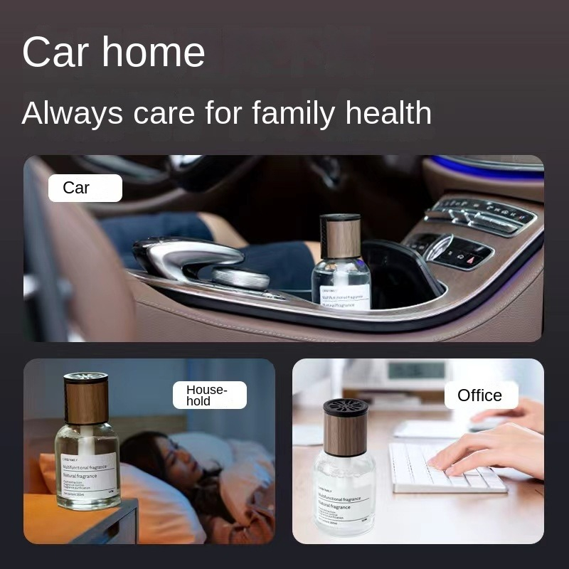 Time aromatherapy car perfume luxury car interior decoration car dedicated men's car fragrance lasting fragrance.