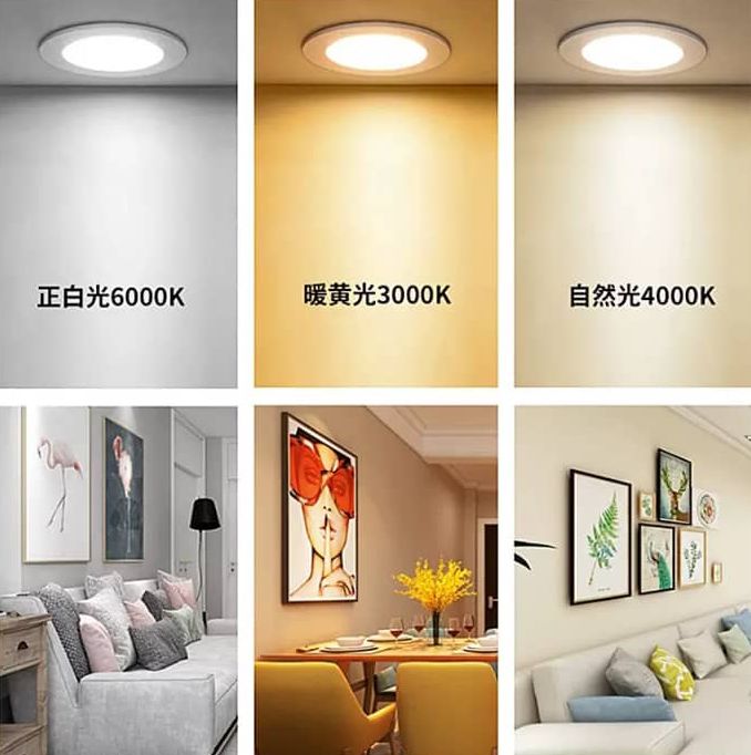 5W Recessed Led Spotlight Ceiling Down Light Led Downlight for Project