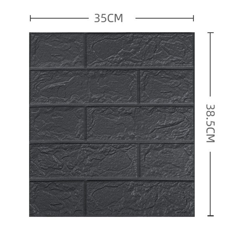3D Wallpaper Brick pattern small-sized wallpaper, waterproof moisture-proof CRRSOP decoration for dormitories, bedrooms, wall stickers, self-adhesive wallpaper