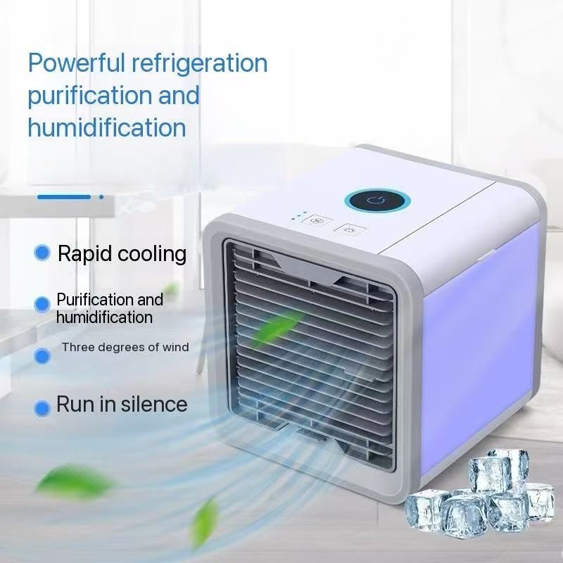 Household mini air cooling machine desktop small air conditioning fan dormitory USB mini air cooling fan office air conditioning fan D278