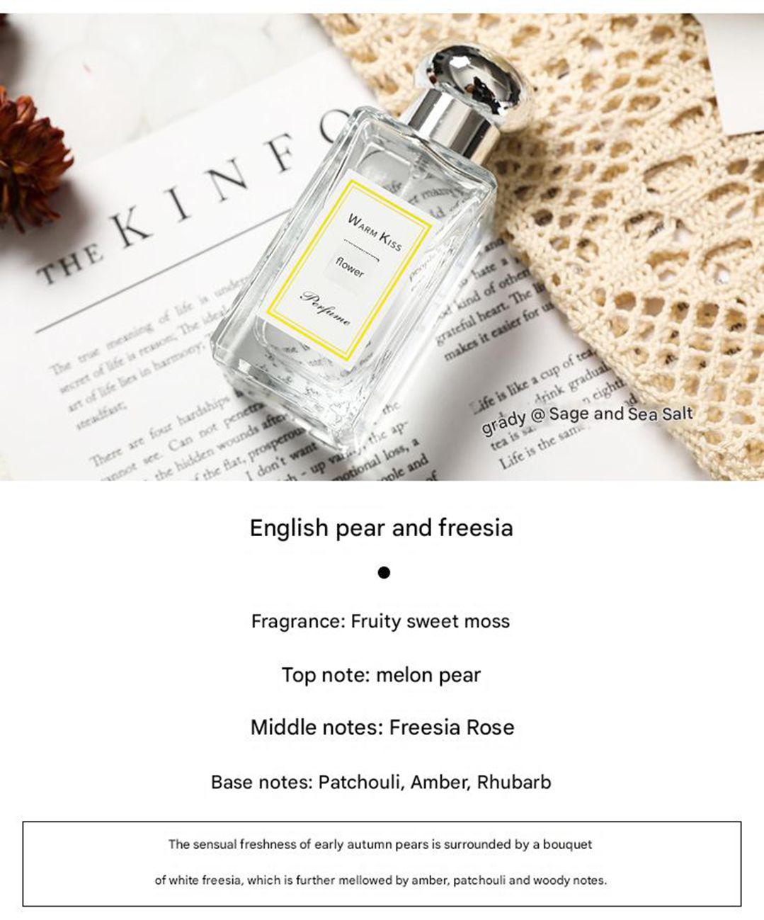 Mushroom head salon women's perfume student perfume long-lasting light fragrance fresh