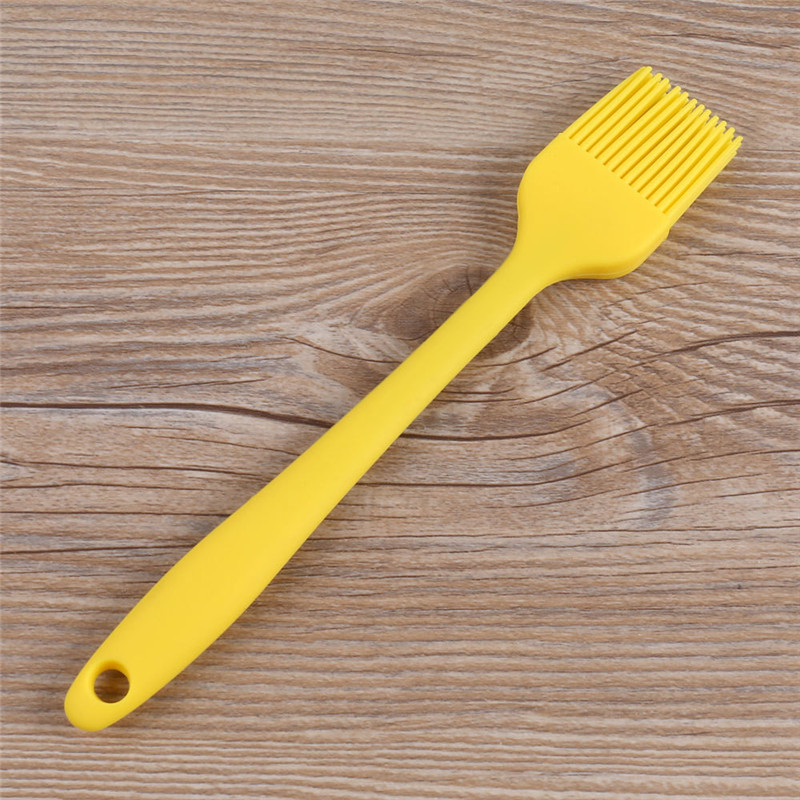 1PC Silicone Basting Pastry Brush Oil Brushes For Cake Butter Kitchen Barbecue Brush Random Color