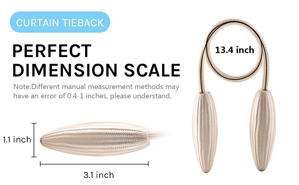 CK-04 1 Pair Curtain Tiebacks Clips Creative Window Drape Twist Tie Backs European Style Custom Made Curtain Holders Decorative Draperies Holdbacks