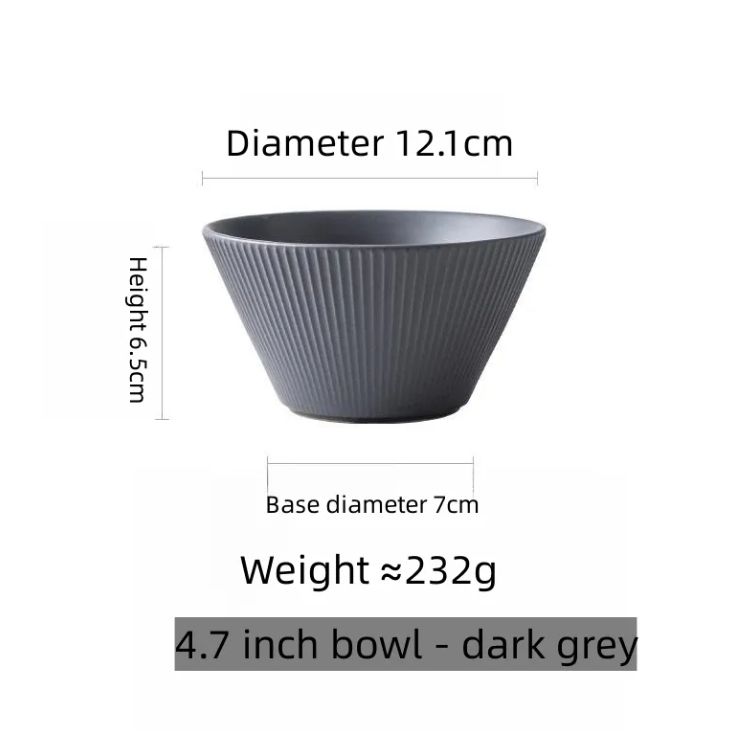 Nordic dining ceramic modern porcelain plates - Restaurant, home, hotel kitchen ceramic tableware - TC-33