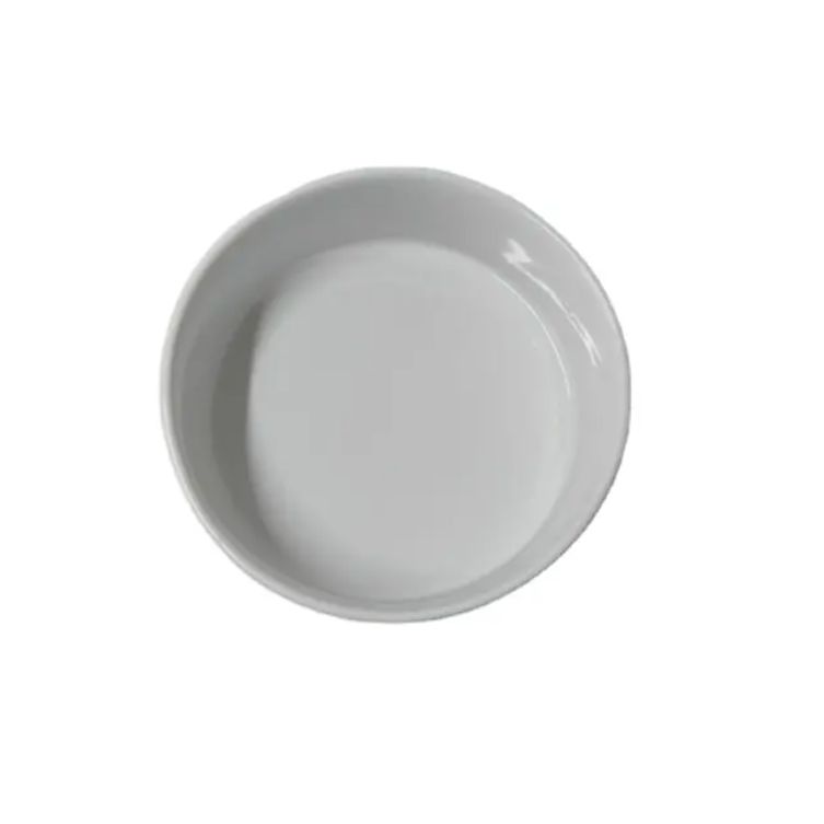 Round ceramic porcelain small soup bowl - Glazed multifunction restaurant and home ceramic kitchen Ware - TC-037