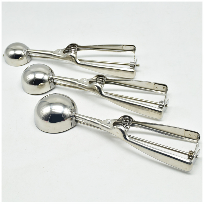 XG1241 Ice Cream Scoop with Trigger, 18/8 Stainless Steel Cookie Scoops for Baking
