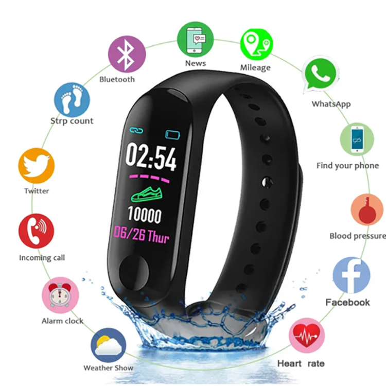 Smartband watch Fitness Tracker Watch Sport bracelet Heart Rate Blood Pressure Monitor Health Wristband