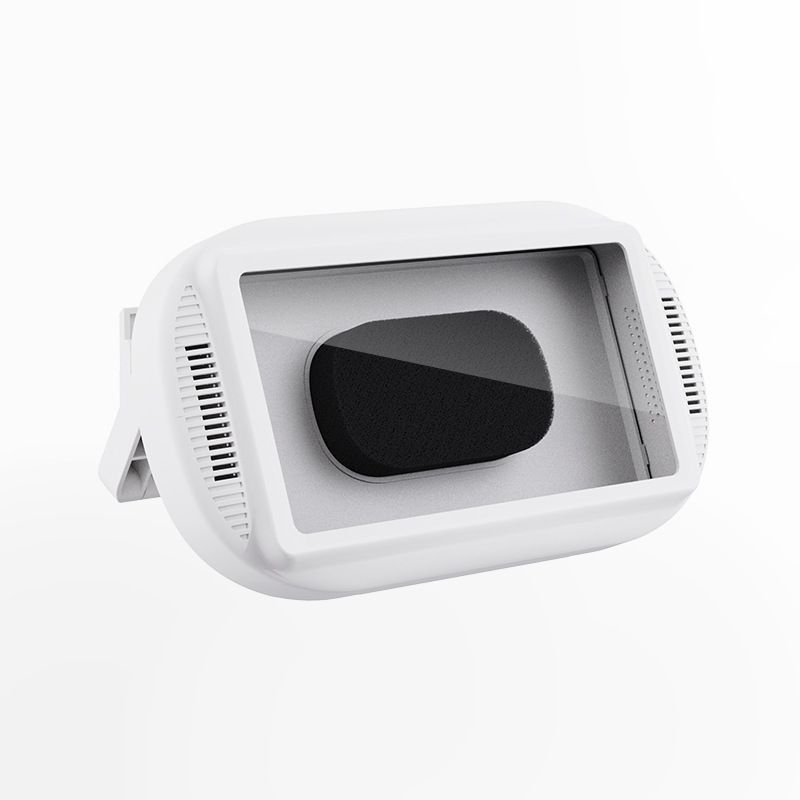Waterproof touch screen wall-mounted bathroom 360-degree  phone holder rotating folding telescopic punch-free mobile phone box
