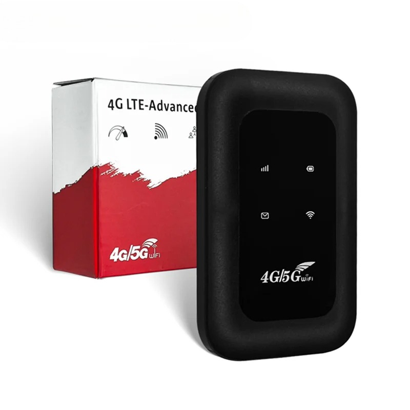4G LTE Router MIFI 150Mbps Mobile Hotspot WiFi Signal Amplifier Portable Modem 2100mAh Wireless WiFi Repeater with SIM Card Slot Chip