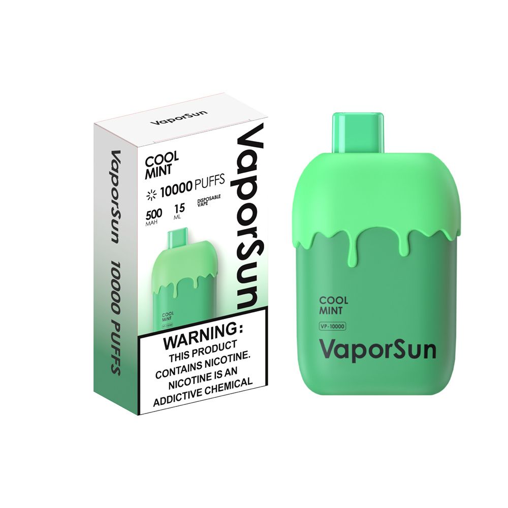 1 pcs VaporSun vp-10,000 puffs Vape Disposable e-cigarette Puffs 5%or2%10000 puffs