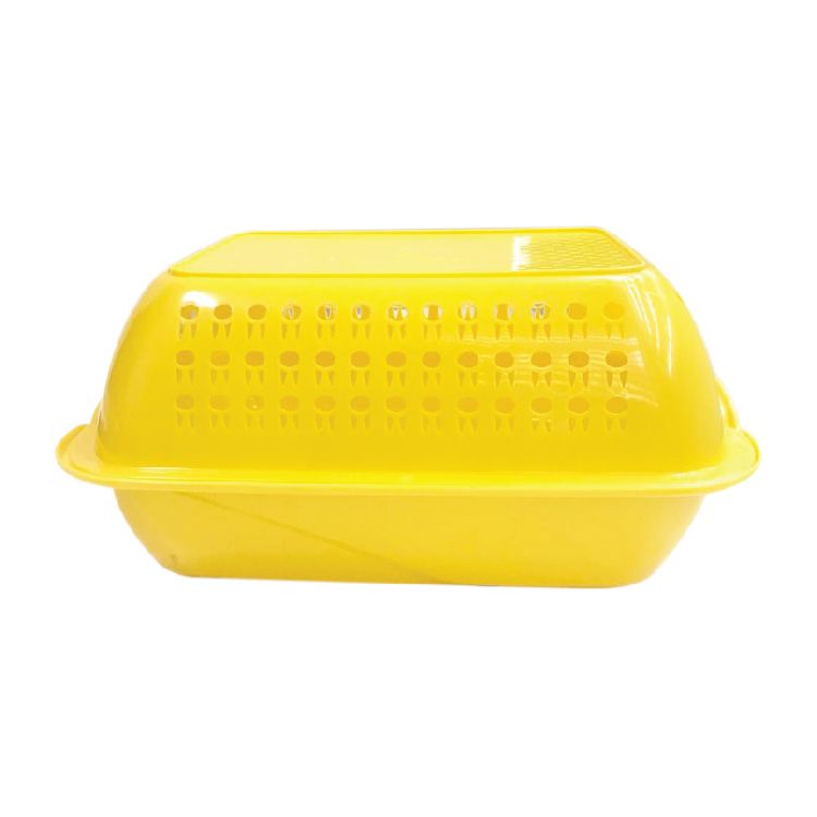 Plastic Vented Fruit Vegetable Basket Food Grade Plastic Stackable agriculture basket