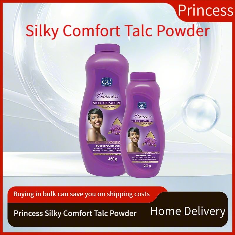 Princess Silky Comfort Talc Powder-200g/450g
