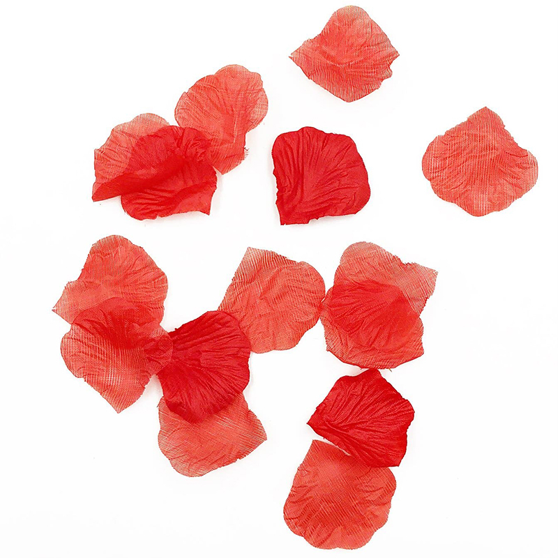 100 PCS Silk Flower Rose Petals for Wedding Decorations
