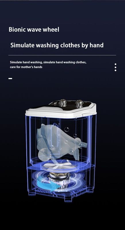 7.5KG large-capacity household washing machine, shoewashing all-in-one machine