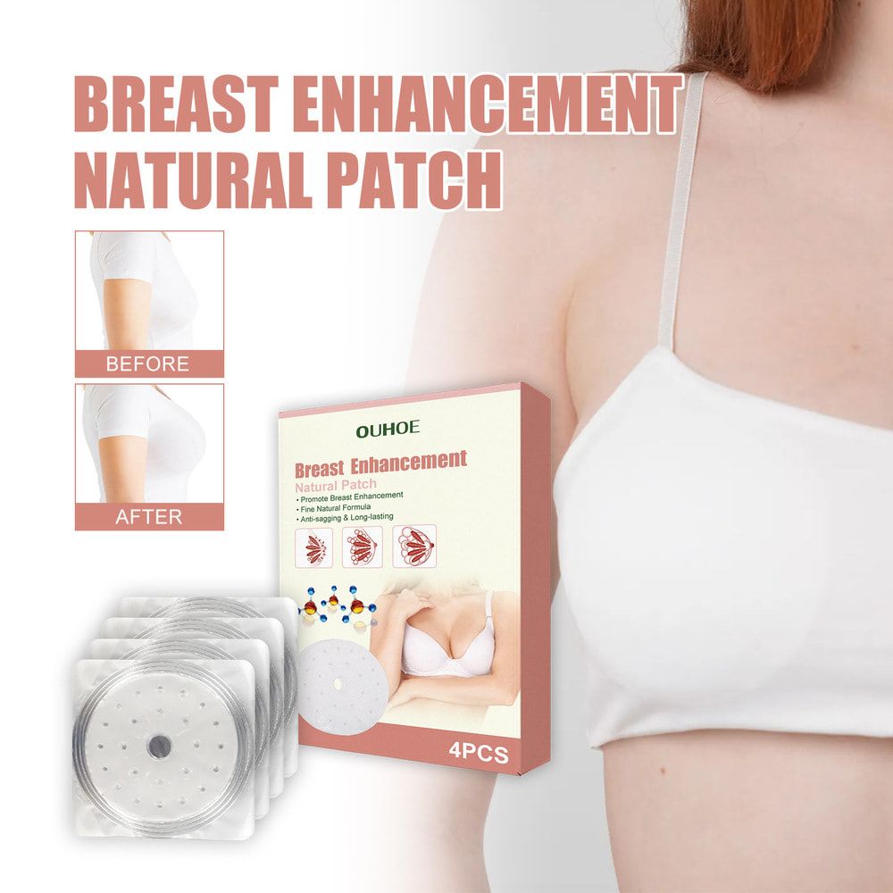 OUHOE Breast Enhancers Pads Sexy Breast Lifting Firming Large Bust Chest Pastes Breast Patches Care