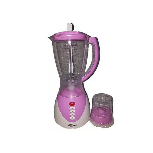 Delron 2 in 1 Blender & Mill  1.5 Liters  100% Full Copper Motor Plastic mill 3 Speed Controls