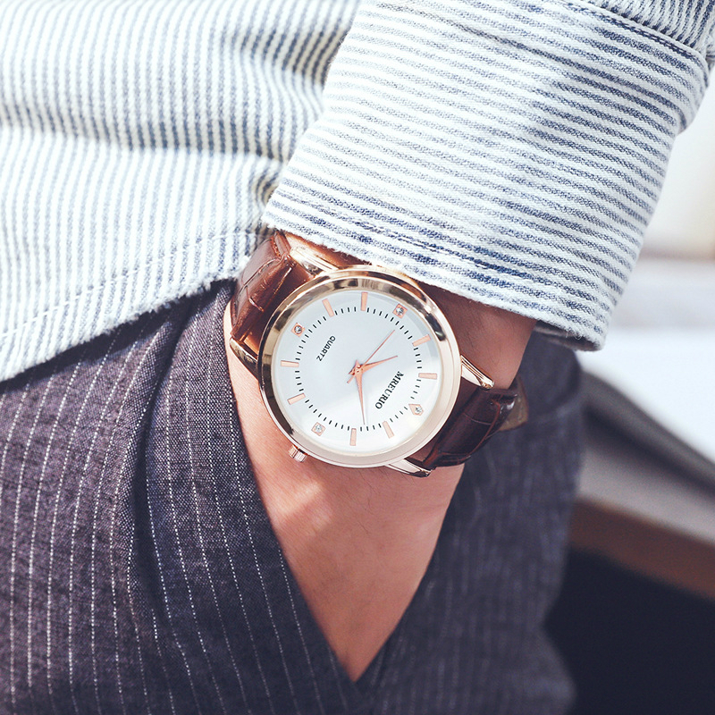 Couple Watch Quartz Watch Belt Ladies Men's Watches Women's Men's Casual