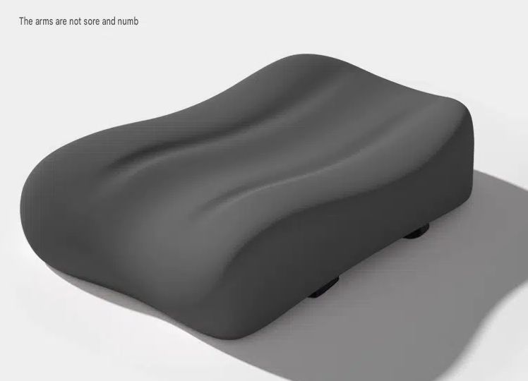 Universal Memory Foam Car Center Armrest Heightening Cushion, Auto Console Elbow Support Protective Pad, Vehicle Armrest Cover Interior Accessories