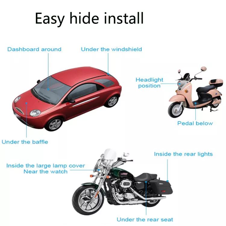 Car GPS Tracker for Vehicles Real-time Locator GPS/GSM/GPRS/SMS Tracking Cars Antitheft with Mobile APPs Network Vehicle GPS Tracker for Motorcycle & Car Anti-Theft – Ultra-Long Battery Life GPS Satellite Locator