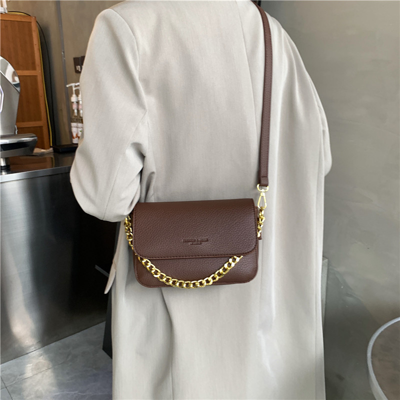 XAE&98016 Fashion Niche Design Small Square Bags Summer Letter Single Strap Shoulder Purse and Handbags Square Messenger Bag for Woman