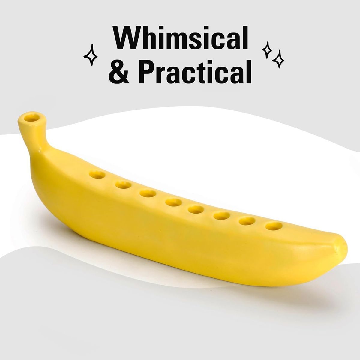 Creative and interesting new portable Banana Candle Holder banana theme candle holder