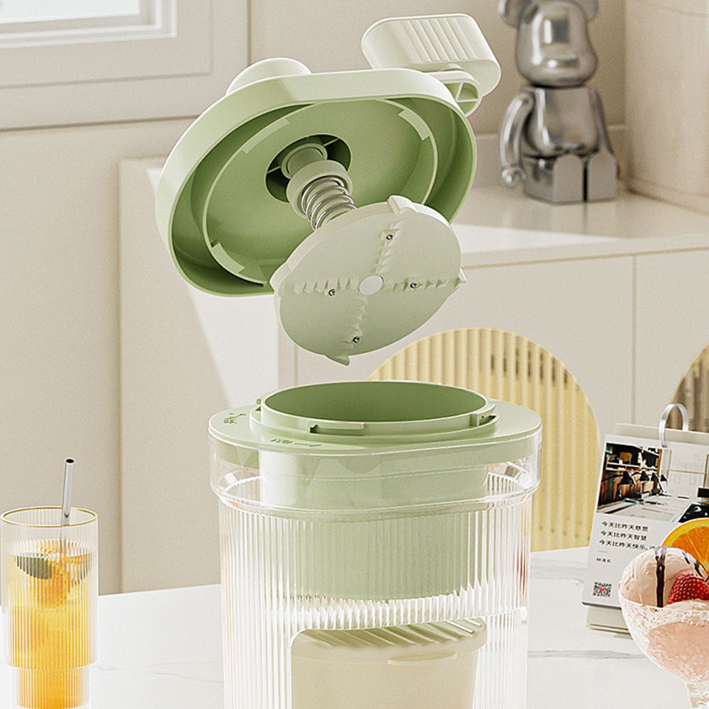 Manual shaved ice maker for home use; small hail ice maker for mobile stalls; hand-cranked ice shaver for fluffy ice and crushed ice; no for electricity.