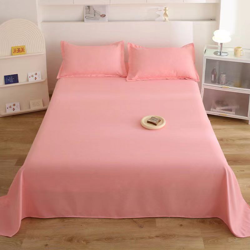 Big sheets Bed Sheet ，Washed cotton bed sheets 180*230cm,250*230cm Large size bedclothes sheet free shipping