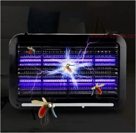 Outdoor Indoor UV LED Bug Catcher Plastic Electric Mosquito Killer Lamp