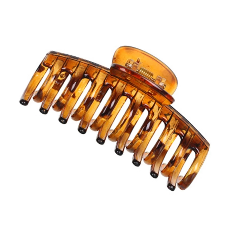  Solid Color Claw Clip Large Barrette Bath Clip Ponytail Clip For Women Girls Hair Accessories Gifts