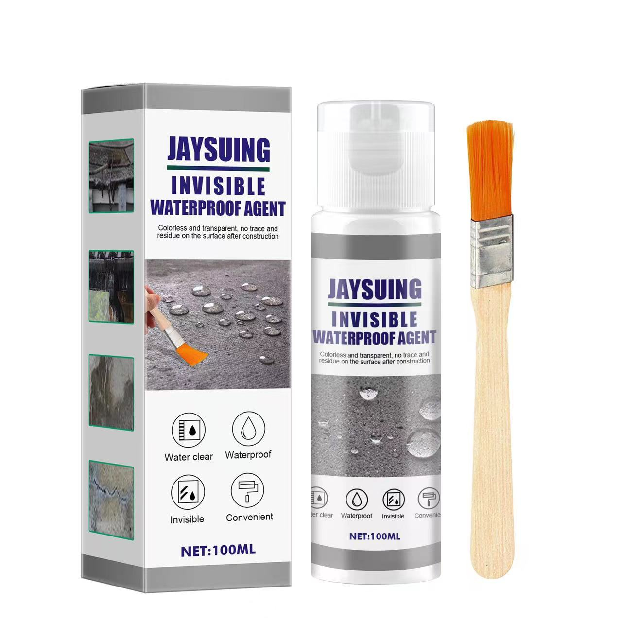 30/100ml Super Strong Spray Sealant Waterproof Instantly Seal Repair Cracked Broken Surface for External Wall Roofing Glue Spray100ml
