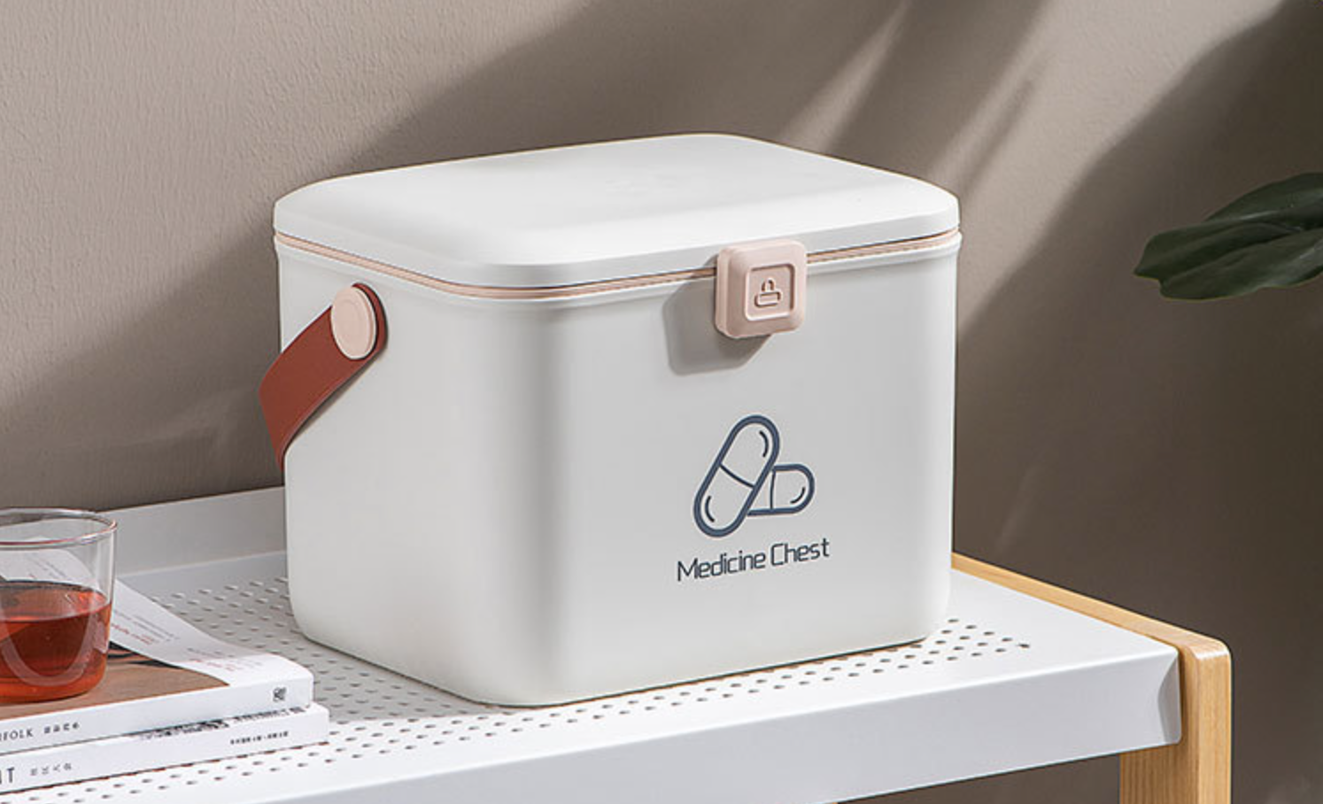Medicine box Family multi-layer large capacity medical emergency box standing medicine small medicine box family medicine storage box