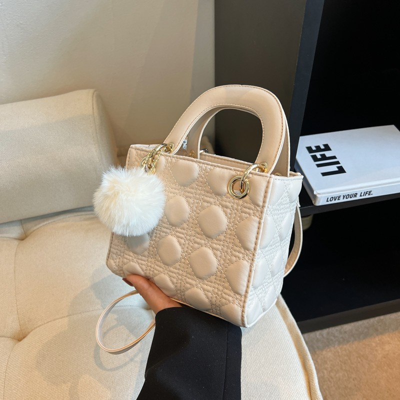 mdd&5325 Women's New Versatile Handheld Small Square Bag Simple Adjustable Shoulder Strap Cross-Body Bag
