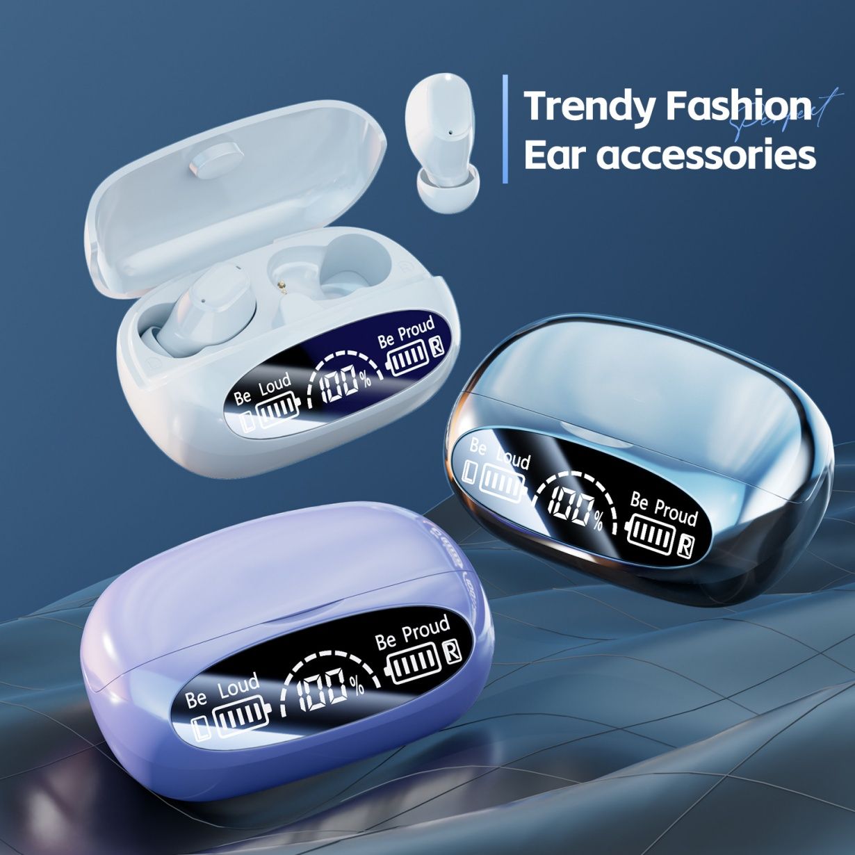 The new M151 TWS wireless Bluetooth earbuds feature a compact, mini in-ear design that ensures comfortable wear even when sleeping on your side. With stable Bluetooth connectivity and smooth audio playback, they offer long-lasting battery life for extended music listening.