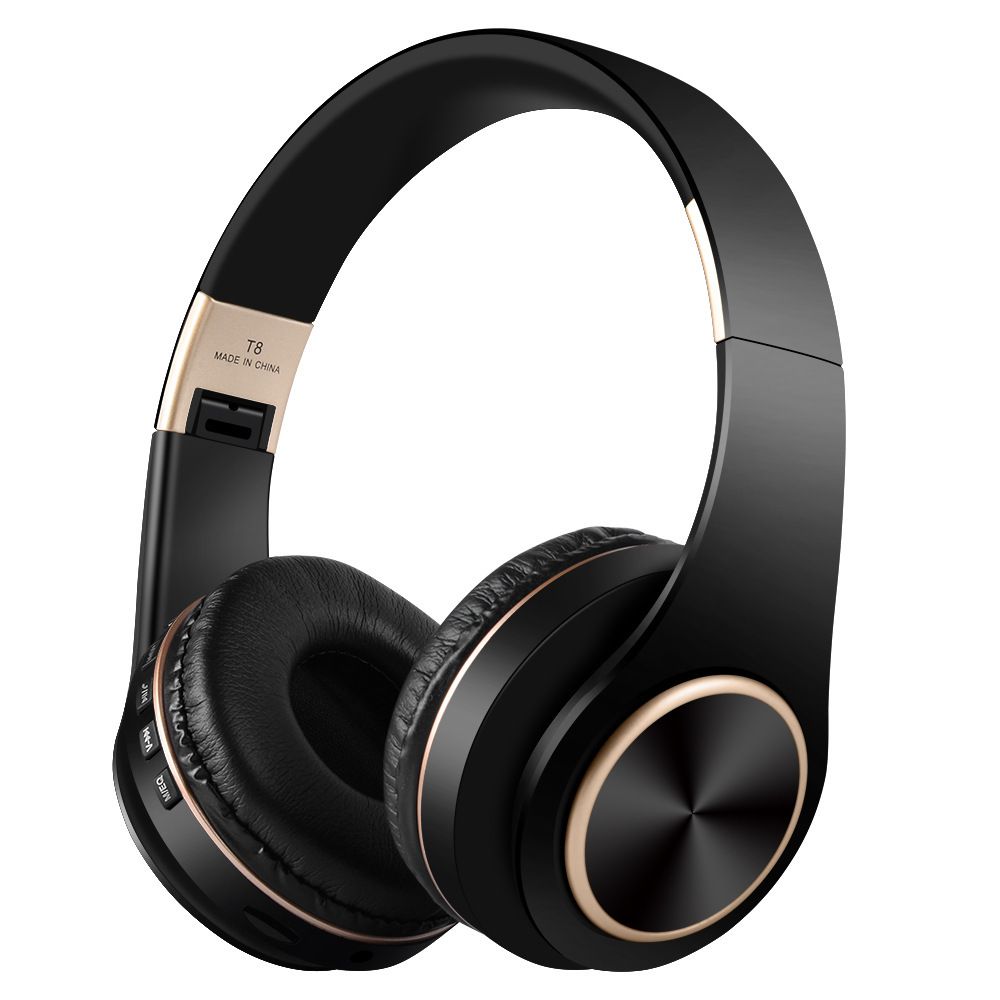 Headphone Sports Headphone Wireless Bluetooth Ultra Long Battery Life ANC Noise Cancelling Portable Folding Soft Large Ear Cover Head Mounted Bluetooth Earphones Wireless Gaming Earphones